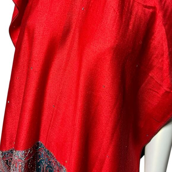 Elegant Lightweight Soft Pashmina-Style Shawl Wrap Scarf with Sequins Ultra-Soft - Picture 16 of 16